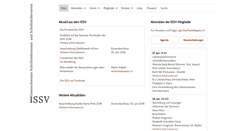 Desktop Screenshot of issv.ch