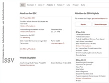 Tablet Screenshot of issv.ch